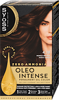 Tartós hajfesték, mokkabarna 4-18 Syoss Oleo Intense
