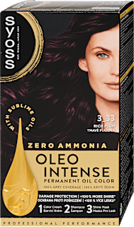 Tartós hajfesték, élénk szilva 3_33 Syoss Oleo Intense