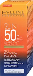Sun protection krema za lice, SPF 50 EVELINE COSMETICS