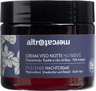 CREMA VISO NOTTE NUTRIENTE altromercato