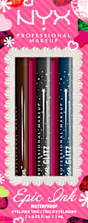 Eyelinerset XMAS Epic Ink Liner Trio 3tlg NYX PROFESSIONAL MAKEUP