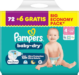 Windeln baby-dry Gr. 4 (9-14 kg) Pampers baby-dry