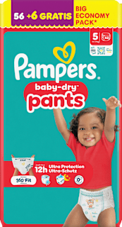 Baby Pants baby-dry Gr. 5 (11-17 kg) Pampers baby-dry