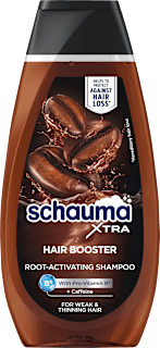 Szampon aktywujący cebulki włosów z kofeiną Hair Booster schauma