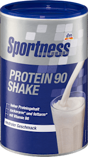 Proteinpulver 90 Shake Neutraler Geschmack Sportness