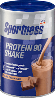 Preparato per shake proteico gusto cioccolato Sportness