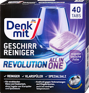 Geschirrspülmittel-Tabs Revolution Denkmit
