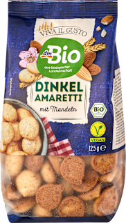 Biscuiți din alac cu migdale – Amaretti dmBio