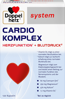 Doppelherz system Cardio Komplex Kapseln 120 St Doppelherz