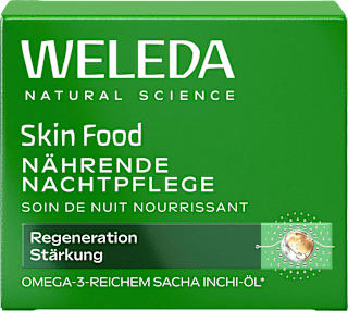 Hranljiva nočna krema Skin Food WELEDA