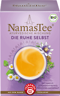 Kräutertee-Mischung Die Ruhe Selbst (15x1,8g) Teekanne