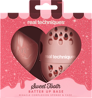 Hubka na make-up s puzdrom Sweet Tooth Batter Up Base REAL TECHNIQUES