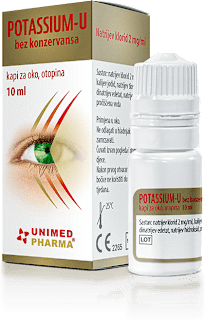 Kapi za oko Potassium-U UNIMED PHARMA