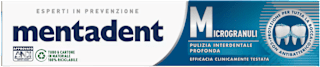 Dentifricio MICROGRANULI  mentadent