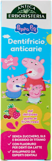 Dentifricio anticarie Peppa Pig ANTICA ERBORISTERIA