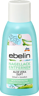 Odstranjivač laka za nokte s acetonom – aloe vera ebelin