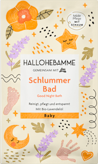 Spumă de baie pentru somn HALLOHEBAMME