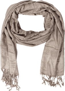 Schal taupe PURSET