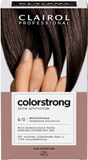 Haarfarbe Permanente Coloration 4/0 Mittelbraun  CLAIROL PROFESSIONAL
