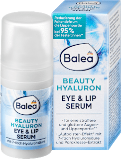 Pleťové sérum na pokožku okolo očí a pier Beauty Hyaluron Balea