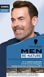 Re-Nature Re-Pigmentierung der Haare - Dunkel Herren Schwarzkopf Re-Nature
