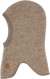 Schlupfmütze mit Merinowolle, braun, Gr. 98/104 Mikk-Line
