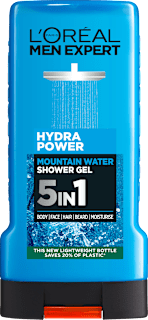 Sprchovací gél Hydra Power Mountain Water 5v1 L'ORÉAL PARiS MEN EXPERT