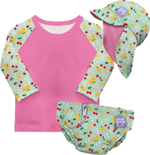 Wiederverwendbares Schwimm-Set Obst 1-2 Jahre Bambino Mio
