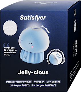 Léghullámos csiklóizgató, medúza alakú Satisfyer