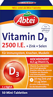 Vitamin D3 2500 I.E. Abtei