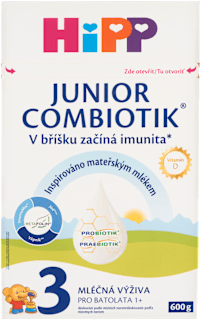 pokračovací mléčná kojenecká výživa 3 Combiotik 12m HiPP
