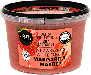 Testradír eperrel és cukorral "Margarita, maybe?" Lifting shea organic shop
