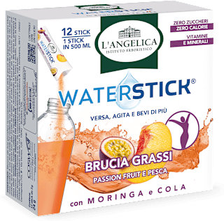 Integratore alimentare Waterstick Pesca Passion fruit L'ANGELICA