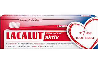 Aktiv pasta za zube + četkica za zube LACALUT