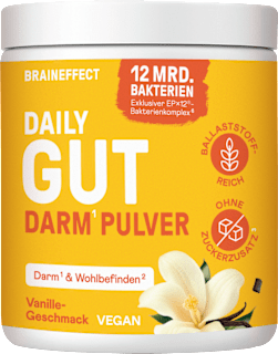 Daily Gut Darm Pulver Vanille BRAINEFFECT
