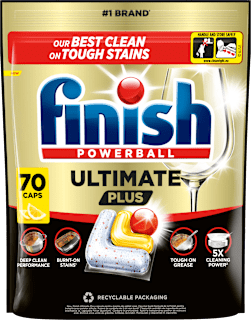 Mosogatógép tabletta Ultimate Plus Lemon Finish