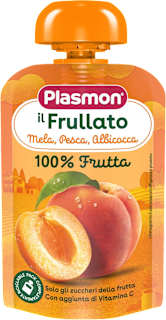 Frullato mela, pesca e albicocca Plasmon