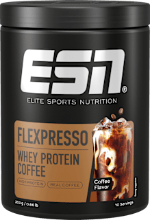 Whey Proteinpulver Flexpresso Kaffee ESN