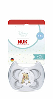 Залъгалка Perfect Match Air мечо пух, 0-6м NUK
