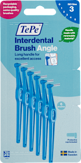 mezizubní kartáčky Angle, 0,6 mm modré TePe