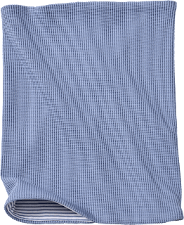 Loop Schal mit Waffel-Struktur, blau ALANA