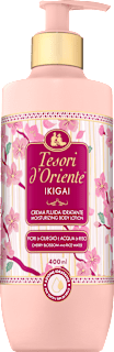 Crema corpo idratante Ikigai in dispenser Tesori d'Oriente
