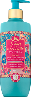 Crema corpo idratante Ayurveda in dispenser Tesori d'Oriente