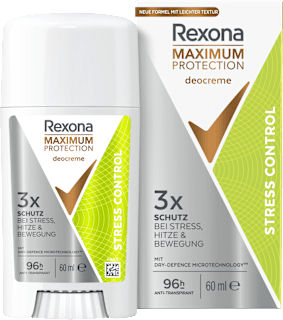 Antitranspirant Deocreme Maximum Protection Stress Control Rexona
