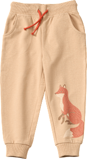 Jogginghose mit Fuchs-Motiv, beige, Gr. 110 ALANA
