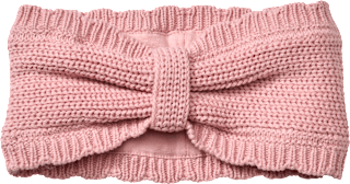 Stirnband aus Strick mit Futter, rosa, Gr. 52/53 ALANA