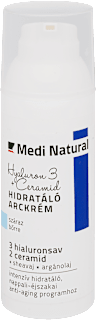 Hidratáló arckrém Hyaluron 3 + Ceramid Medinatural