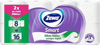 Toilettenpapier Smart 3-lagig (8x300 Blatt) Zewa
