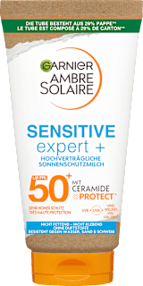 Sonnenmilch sensitive expert+, LSF 50+ Garnier Ambre Solaire