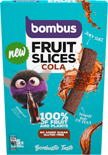 Fruit slices s příchutí cola 5x20 g bombus